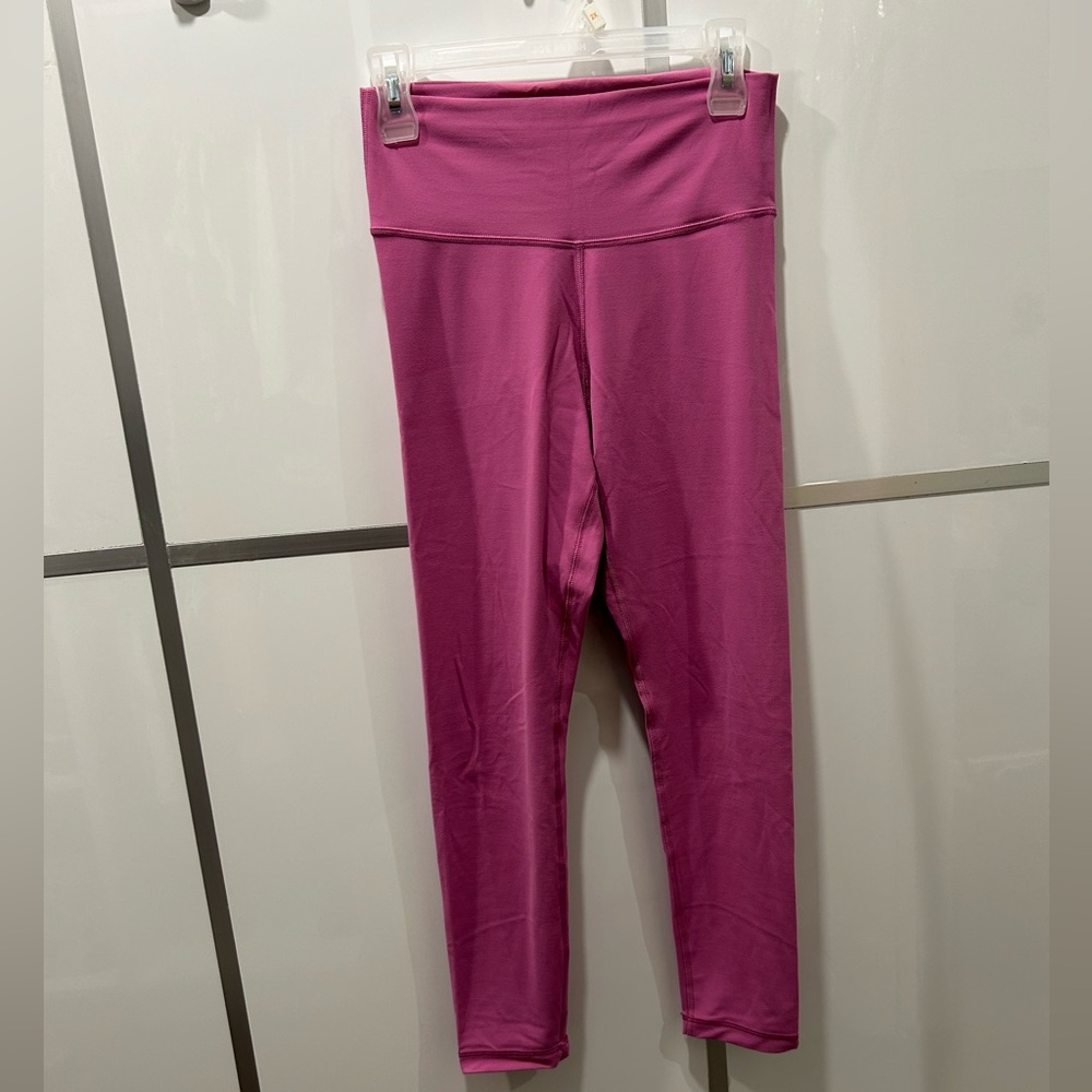 TNA Pink Leggings High Waist Seamless Design